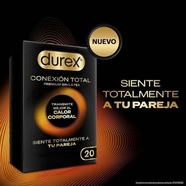 Preservativi Ultra Fini Durex Total Connection Senza Lattice 20 pz